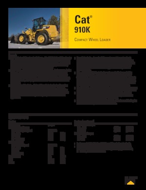 Wielladers Caterpillar 910K