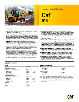 Wielladers Caterpillar 914