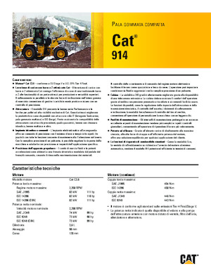 Wielladers Caterpillar 914