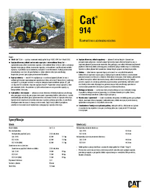 Wielladers Caterpillar 914