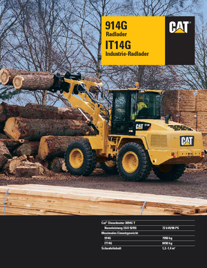 Wielladers Caterpillar IT14G