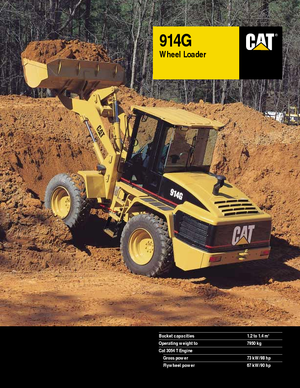 Wielladers Caterpillar 914G
