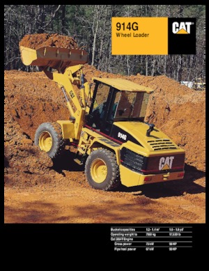 Wielladers Caterpillar 914G2