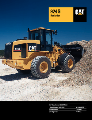 Wielladers Caterpillar 924 G