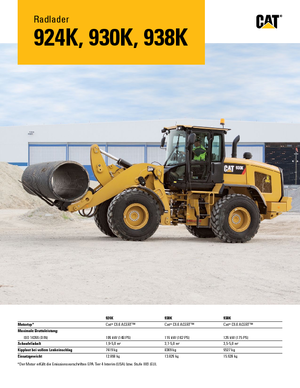 Wielladers Caterpillar 924K