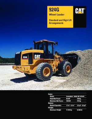 Wielladers Caterpillar 924G