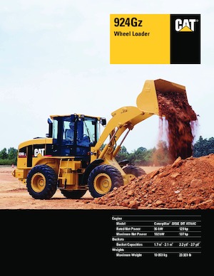 Wielladers Caterpillar 924GZ