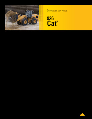Wielladers Caterpillar 926