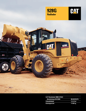 Wielladers Caterpillar 928 G
