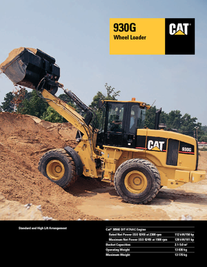 Wielladers Caterpillar 930 G