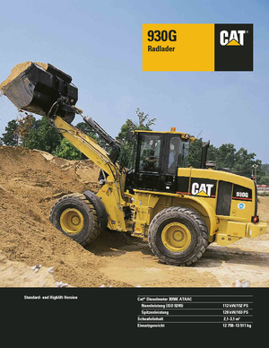 Wielladers Caterpillar 930 G