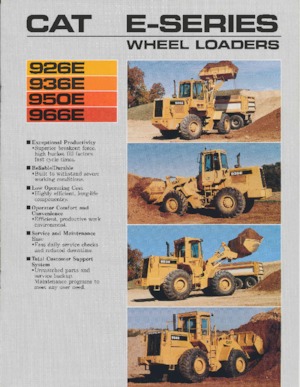 Wielladers Caterpillar 966E