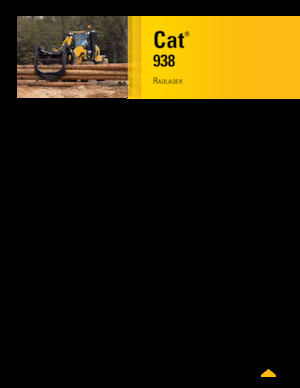 Wielladers Caterpillar 938