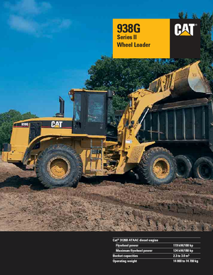 Wielladers Caterpillar 938G II