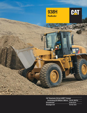 Wielladers Caterpillar 938H