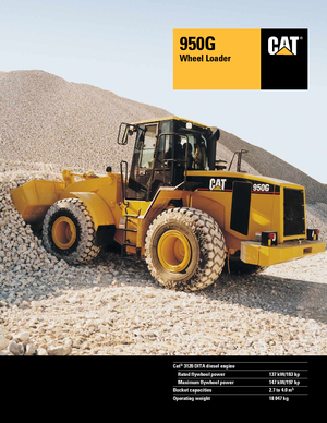 Wielladers Caterpillar 950 G