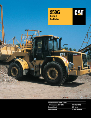 Wielladers Caterpillar 950 G II StVZO