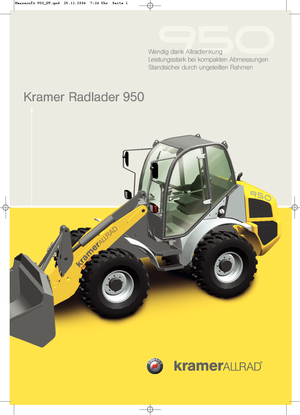 Wielladers Kramer 950