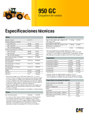 Wielladers Caterpillar 950GC