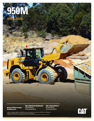 Wielladers Caterpillar 950M