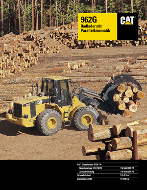 Wielladers Caterpillar 962 G