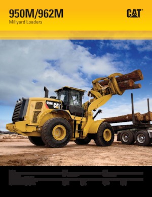 Wielladers Caterpillar 962M