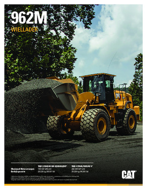 Wielladers Caterpillar 962M