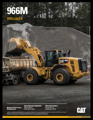 Wielladers Caterpillar 966M