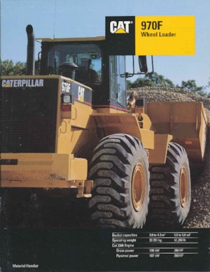 Wielladers Caterpillar 970F