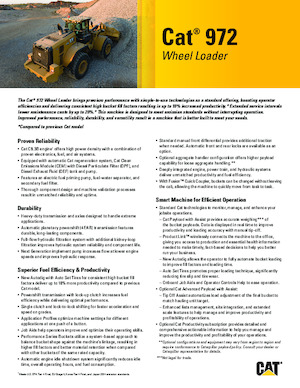 Wielladers Caterpillar 972