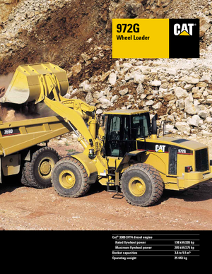 Wielladers Caterpillar 972 G