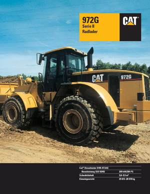 Wielladers Caterpillar 972 G II
