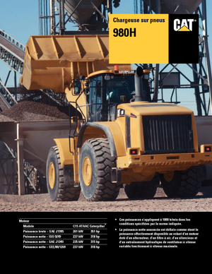 Wielladers Caterpillar 980H