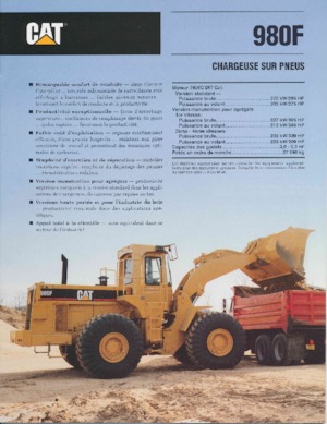 Wielladers Caterpillar 980F