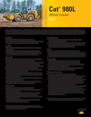 Wielladers Caterpillar 980L