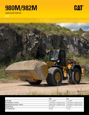 Wielladers Caterpillar 980M