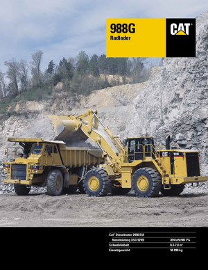 Wielladers Caterpillar 988 G