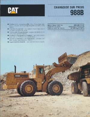 Wielladers Caterpillar 988B