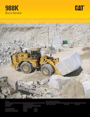 Wielladers Caterpillar 988K