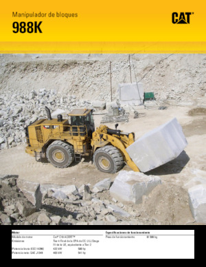 Wielladers Caterpillar 988K