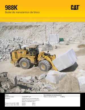 Wielladers Caterpillar 988K