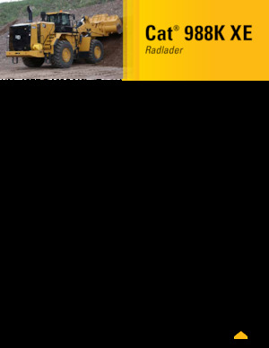 Wielladers Caterpillar 988K XE