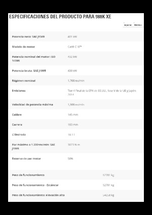 Wielladers Caterpillar 988K XE