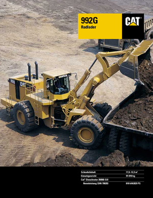 Wielladers Caterpillar 992 G
