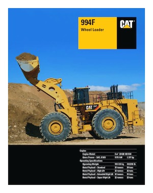 Wielladers Caterpillar 994F
