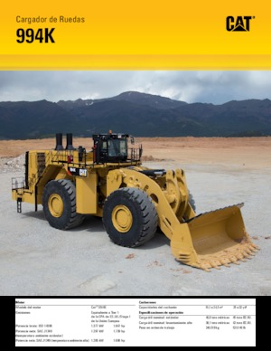 Wielladers Caterpillar 994K