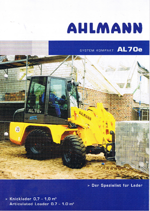 Wielladers Ahlmann AL 70 e
