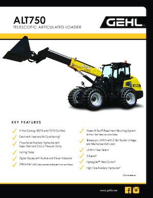 Wielladers Gehl ALT750