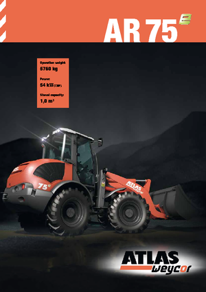 Wielladers Atlas-weycor AR 75 e