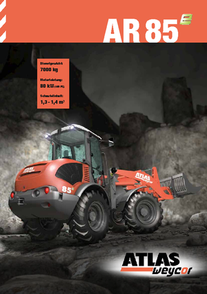 Wielladers Atlas AR 85 E